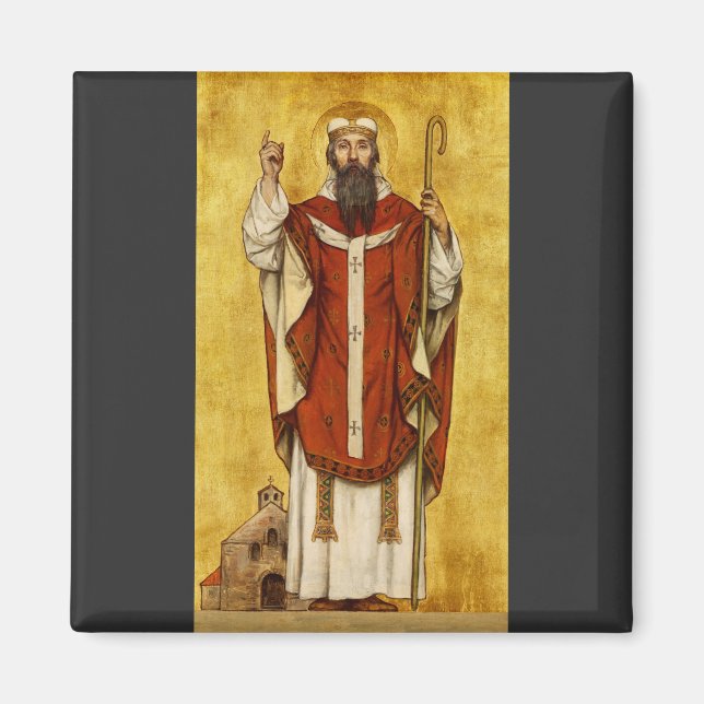 Íman Santo Bonifácio de Mainz - Padroeiro dos Educadore (Frente)