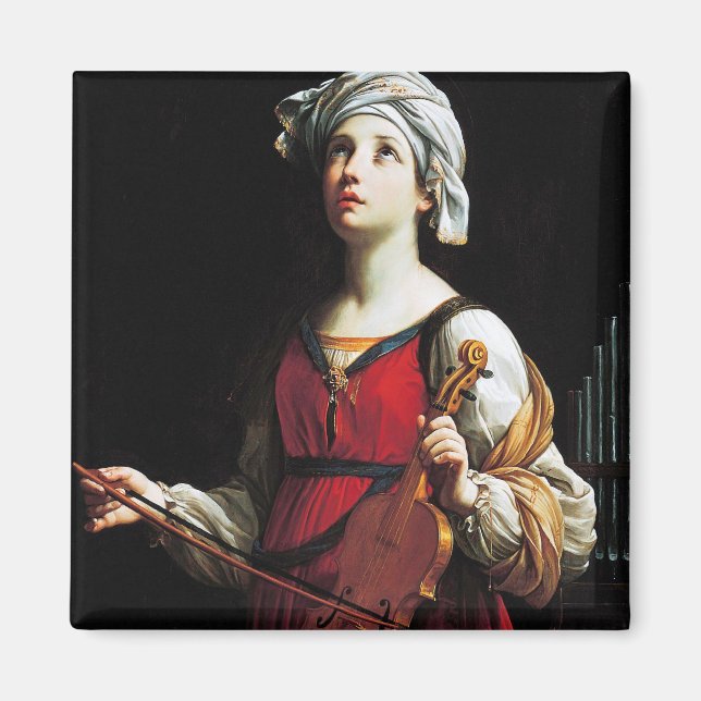 Íman Santo Cecilia (Rua. Cecilia), Guido Reni (Frente)