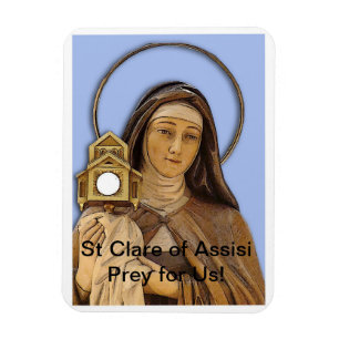 Íman Santo Clare Assisi