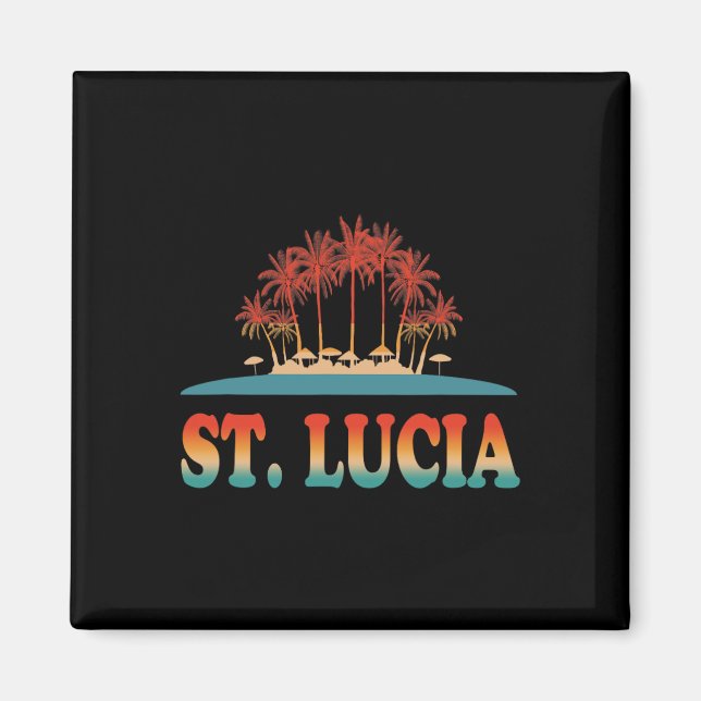 Íman Santo de Camisa Lúcia Rua retrô Caribe S (Frente)