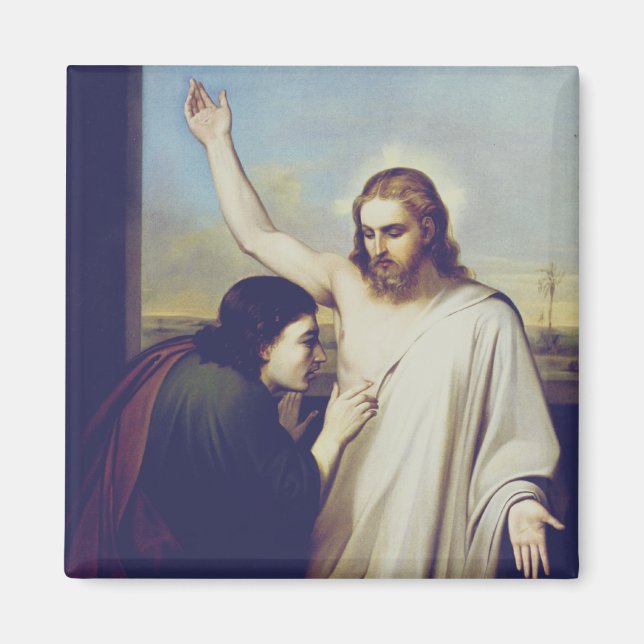 Íman Santo de dúvidas Thomas de Silvestro Lega (Frente)