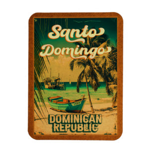 Íman Santo Domingo República Dominicana - Retro Souveni