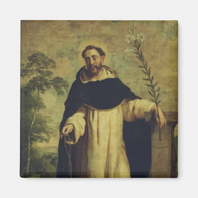 Íman Santo Dominic de Guzman (Frente)