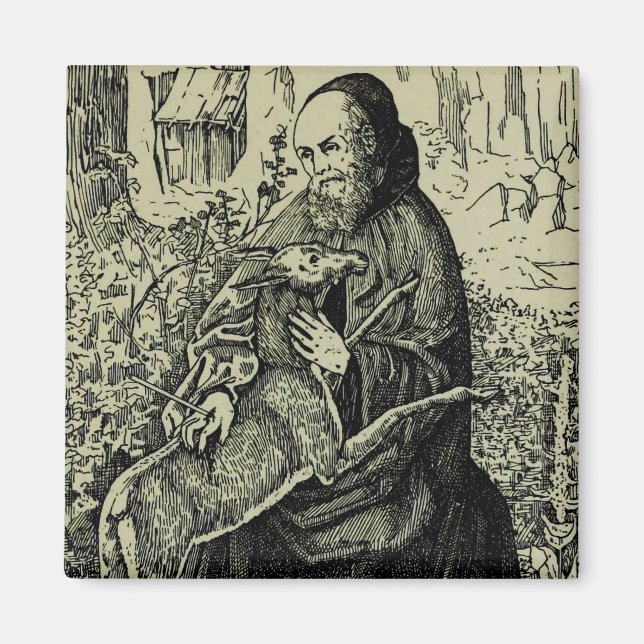 Íman Santo Egídio o Eremita (Frente)