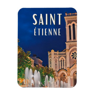 Íman Santo-Étienne Photo Vintage