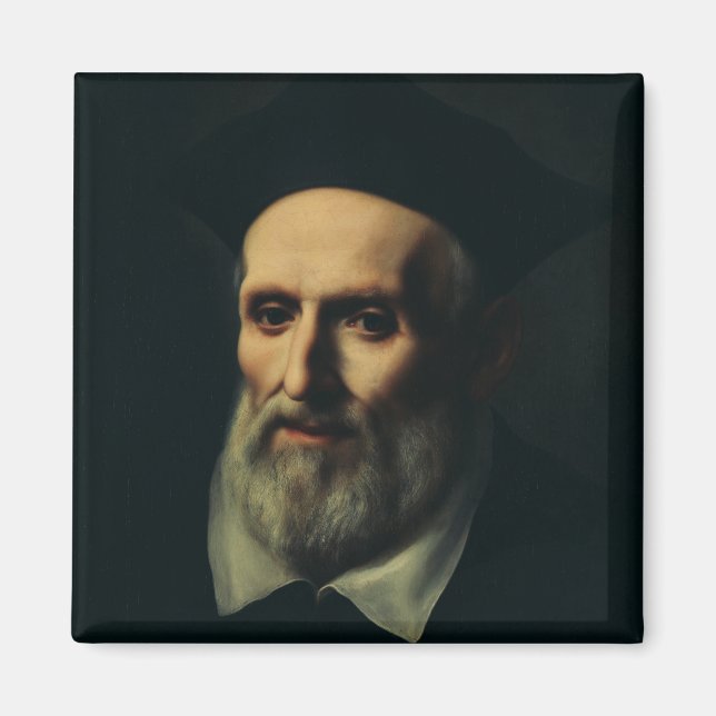Íman Santo Filipe Néri Segundo Apóstolo de Roma Arte (Frente)