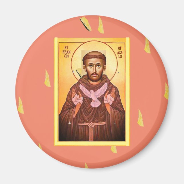 Íman Santo Francis de Assisi (Frente)