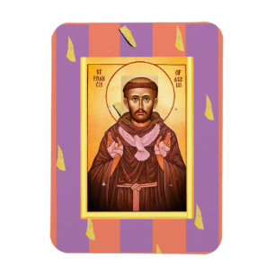 Íman Santo Francisco de Assisi - Imagem Flexível