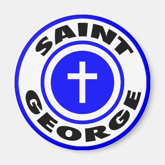 Íman Santo George (Frente)