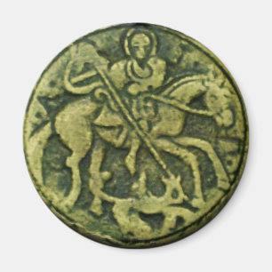 ÍMAN SANTO GEORGE E DRAGON MEDALLION