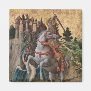 Íman Santo George Slays Dragon Carlo Crivelli Paintin