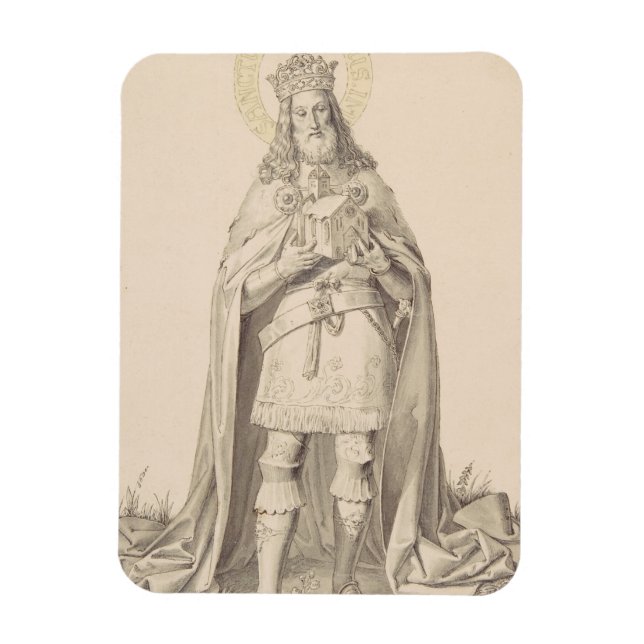Íman Santo Henrique II, o Imperador Romano-Germânico (Vertical)