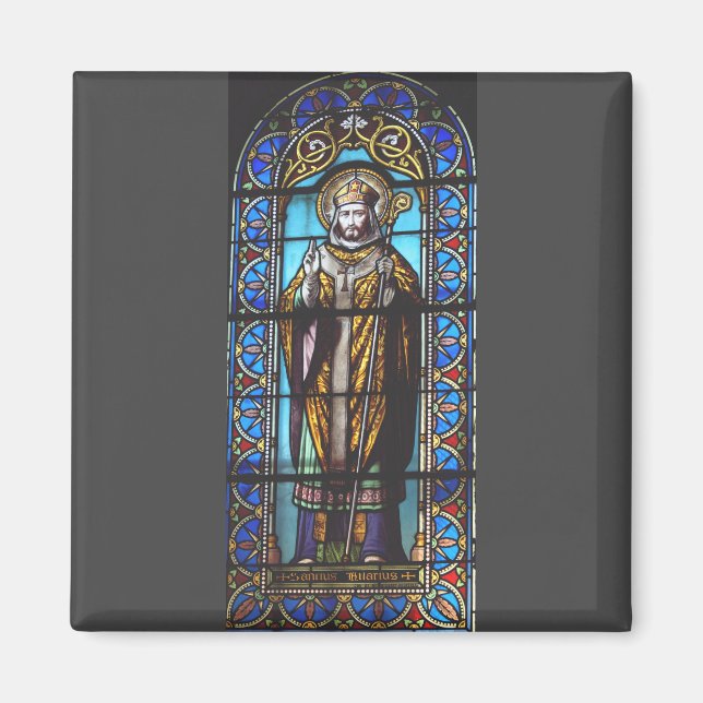 Íman Santo Hilary of Poitiers (Frente)