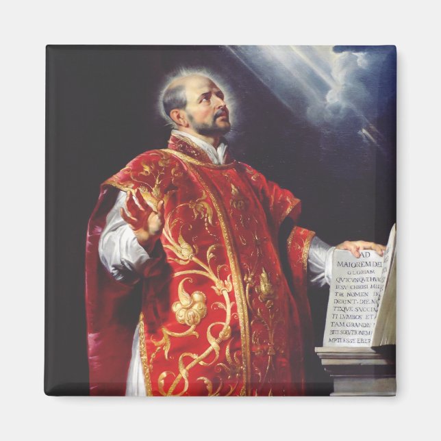 Íman Santo Ignatius da Loyola (Frente)