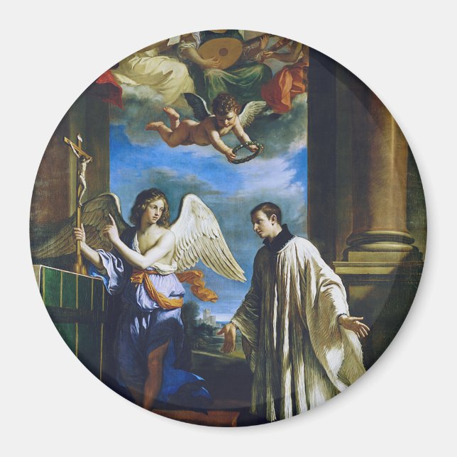 Íman Santo italiano Aloysius Gonzaga (Frente)