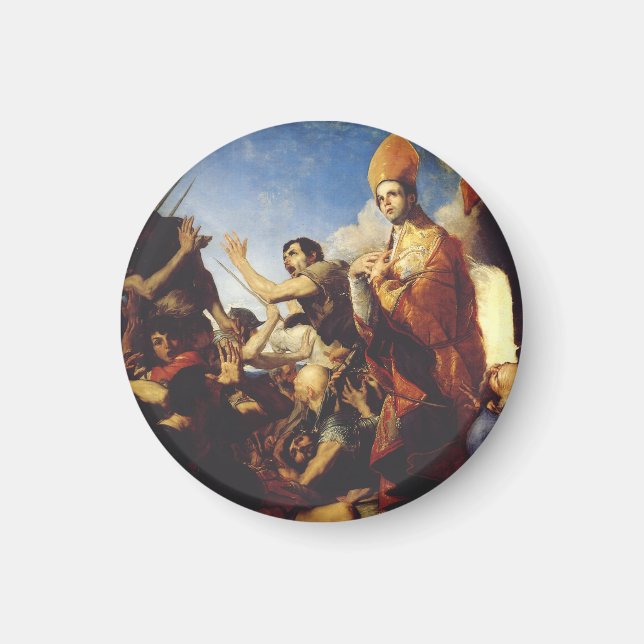 Íman Santo Januarius, Bispo de Benevento - Arte Fina (Frente)