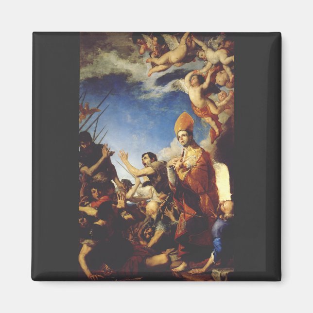 Íman Santo Januarius, Bispo de Benevento - Belas Artes (Frente)