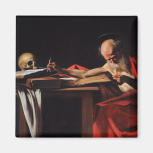 Íman Santo Jerome Escrevendo (por Caravaggio)