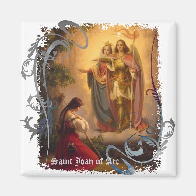 Íman Santo Joan of Arc Magnet (Frente)