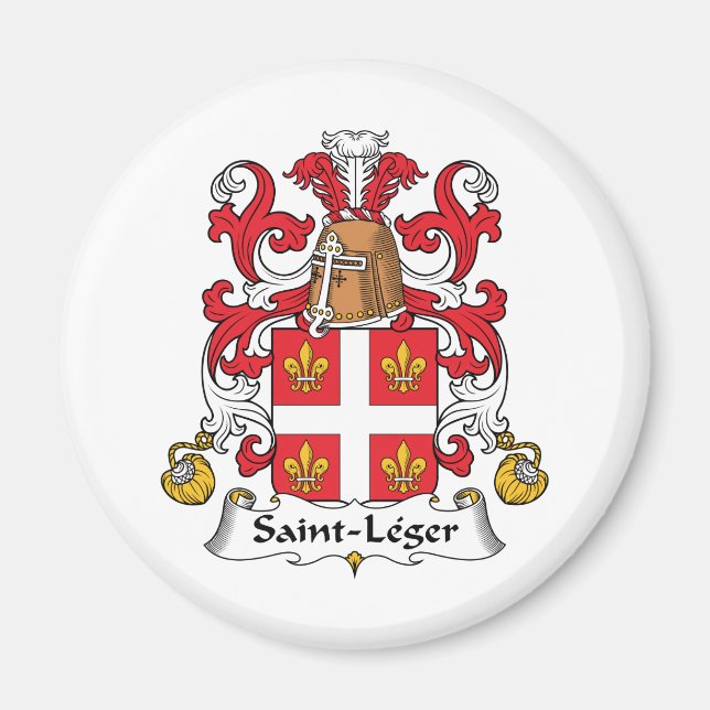 Íman Santo-Leger Family Crest (Frente)