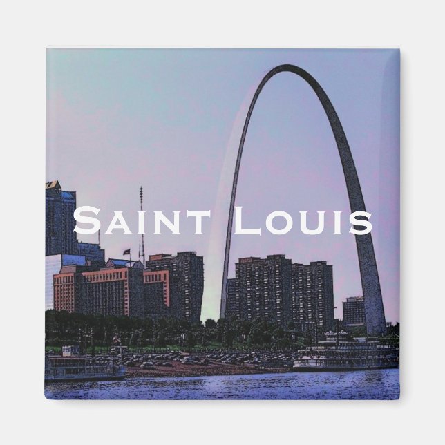 Íman Santo Louis Magnet (Frente)