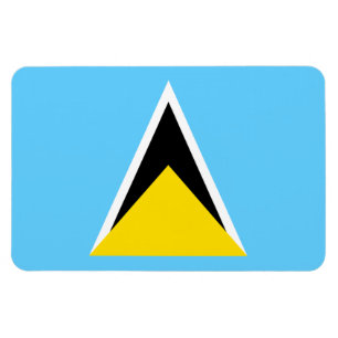 Íman Santo Lucia Flag