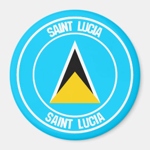 Íman Santo Lucia Round Emblem