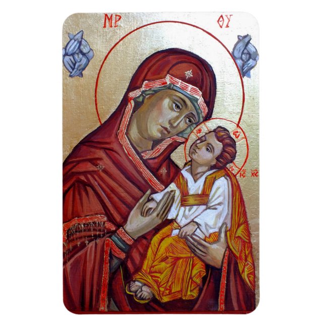 Íman Santo Mary Theotokos (Vertical)