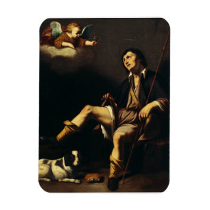 Íman Santo Roch e o Anjo pela Cara François