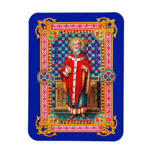 Íman Santo Tomás Becket em Chasuble Vermelho (K 34)