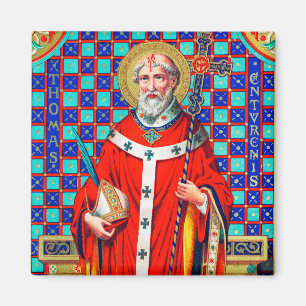 Íman Santo Tomás Becket em Chasuble Vermelho (K 34)