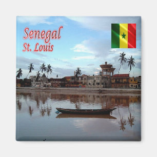 Íman santo zSN011 LOUIS, Senegal, África, geladeira