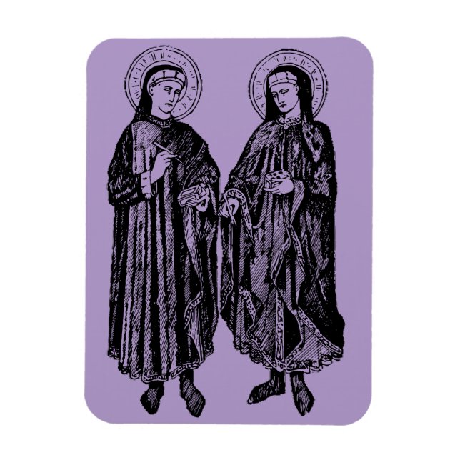 Íman Santos Cosme e Damião Padroeiros da Saúde (Vertical)