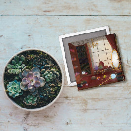 Íman Santuário da Mage - Biblioteca Encantada