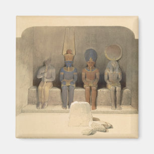 Íman Santuário do templo de Abu Simbel, de "Egipto