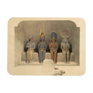 Íman Santuário do templo de Abu Simbel, de "Egipto