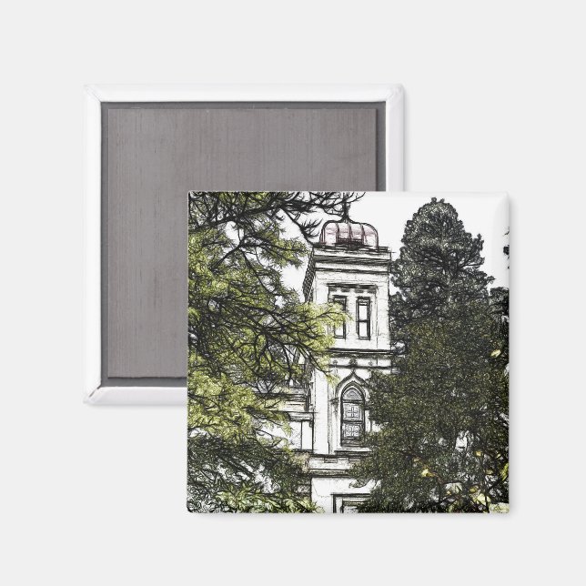 Íman Santuário Entre o Magno das Árvores (Front/Back)