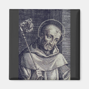 Íman São Bernardo de Claraval Doutor Melifluo Arte