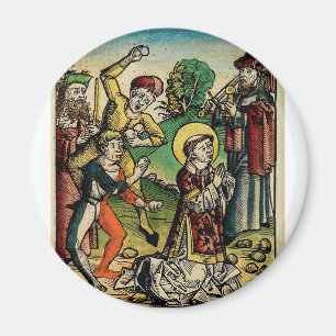 Íman São Estêvão o Protomártir Iconografia de Arte Fina