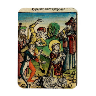 Íman São Estêvão o Protomártir Iconografia de Arte Fina