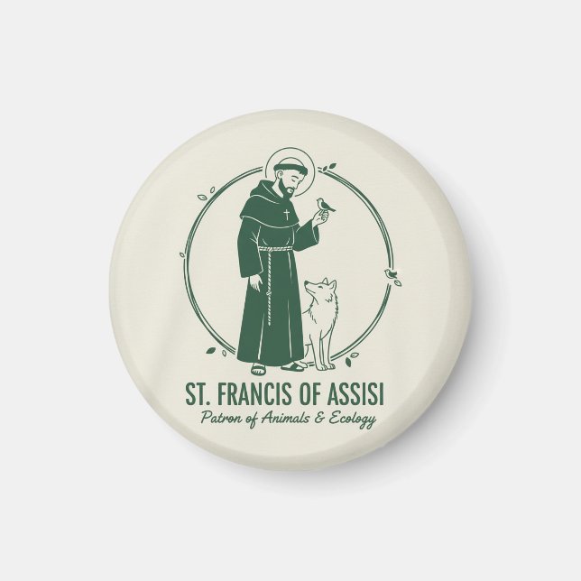 Íman São Francisco de Assis (Frente)