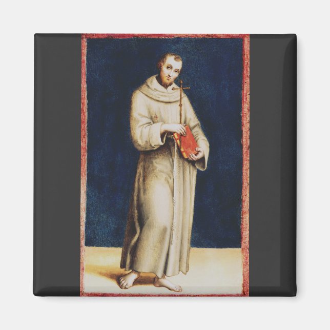 Íman São Francisco de Assis por Rafael Arte Renascentis (Frente)