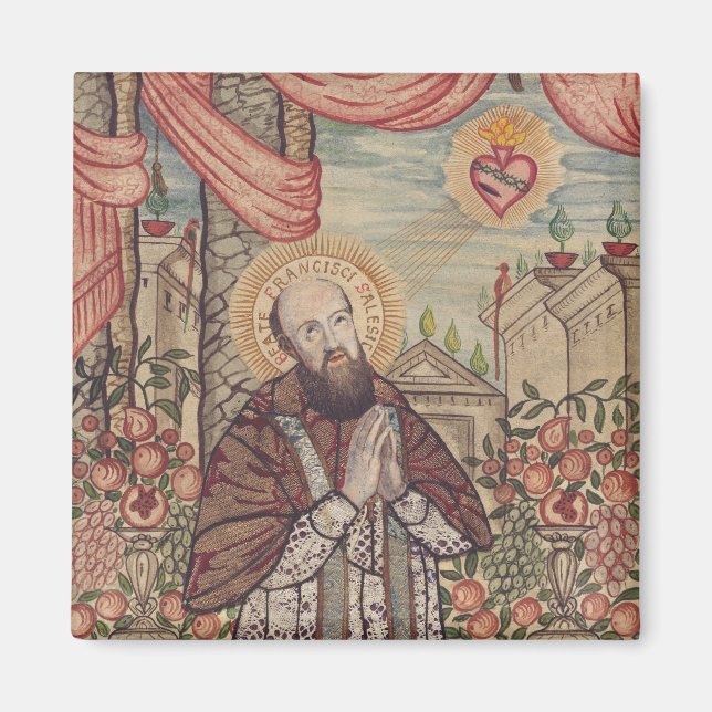 Íman São Francisco de Sales Bispo de Genebra (Frente)