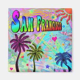 Íman São Francisco Vivid Romance Magnet