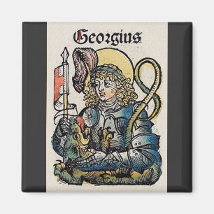 Íman São Jorge e o Dragão Grande Mártir