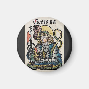 Íman São Jorge e o Dragão Grande Mártir