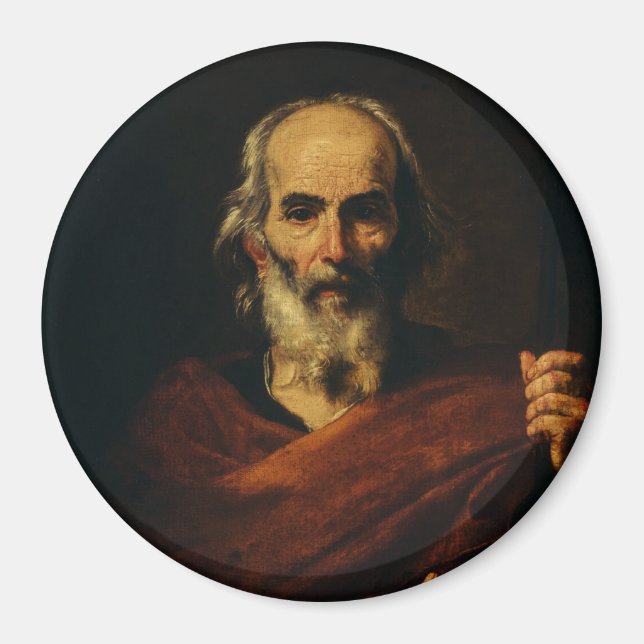Íman São José por Jusepe de Ribera (Frente)