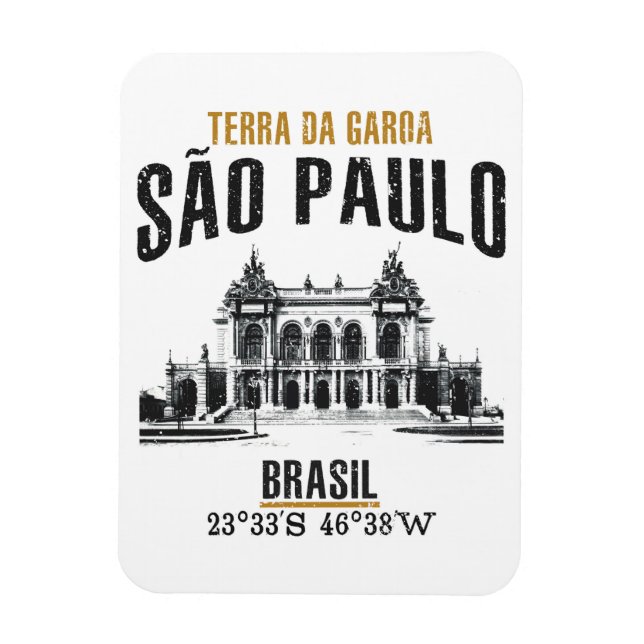Íman São Paulo (Vertical)