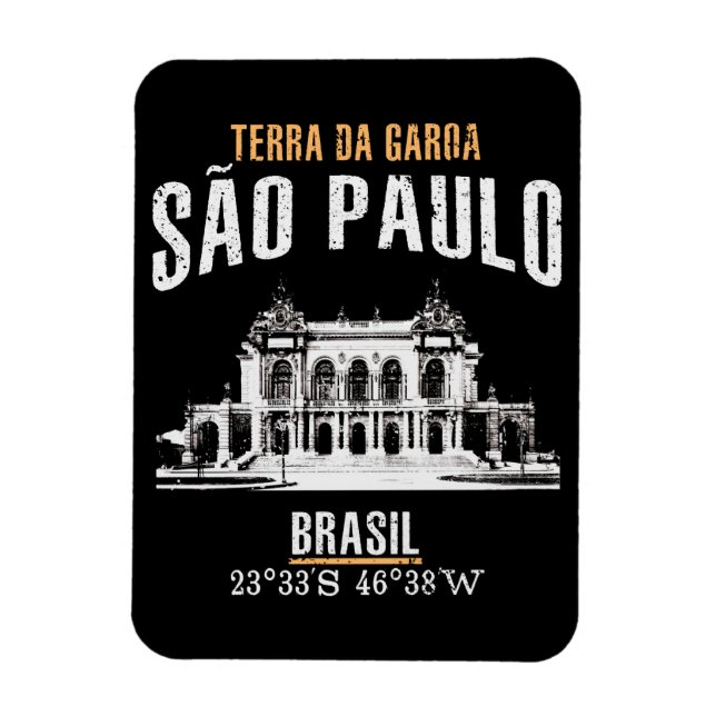 Íman São Paulo (Vertical)