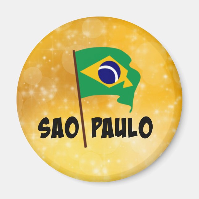 Íman São Paulo, Bandeira do Brasil (Frente)